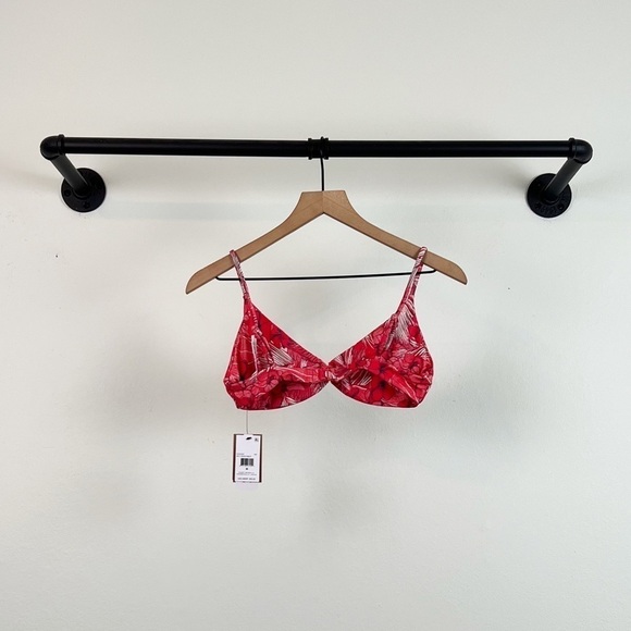 NWT Volcom Sea U Soon V-Neck Floral Bikini Too - Picture 6 of 6